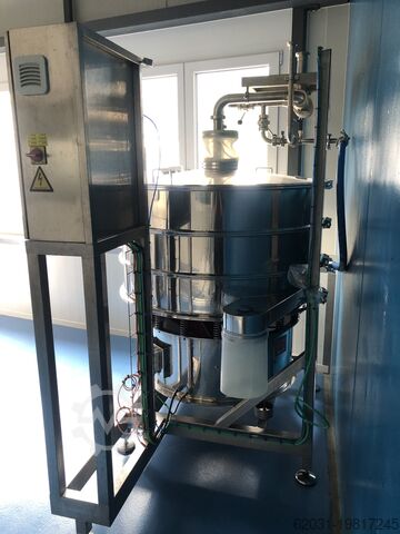 Vibratiefilter met dubbele filtratie Fibrationsfilter