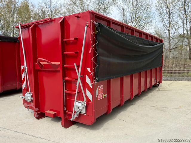 Contenitore scarrabile con sistema di rete pieghevole Container-Vertrieb-Chemnitz Abrollcontainer Standard