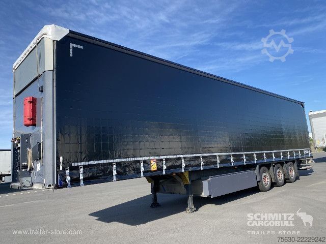 Semi-remorque bâchée Schmitz Cargobull Semitrailer Curtainsider Mega Hayon