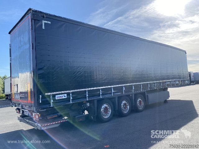 Semi-remorque bâchée Schmitz Cargobull Semitrailer Curtainsider Mega Hayon