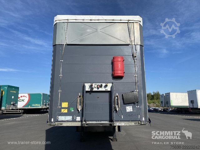 Semi-remorque bâchée Schmitz Cargobull Semitrailer Curtainsider Mega Hayon