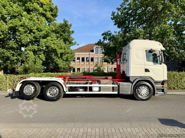 Systém ramene s hákem Scania G450 6x2/Hiab 21T/Lenk/Liftachse