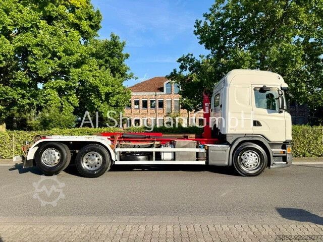 Systém ramene s hákem Scania G450 6x2/Hiab 21T/Lenk/Liftachse