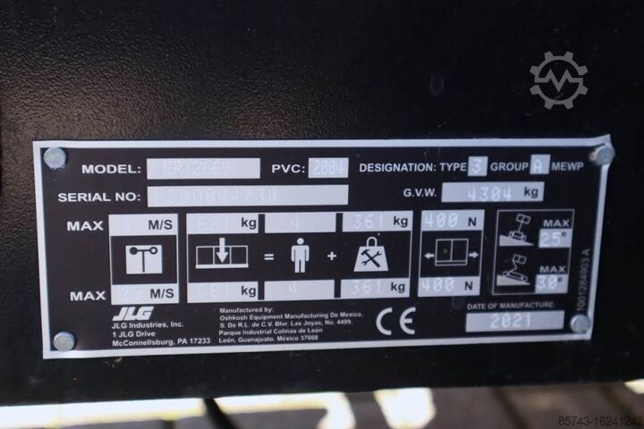 Schaarlift JLG ERT2669 Unused, Electric, 10m Working Height, 680k