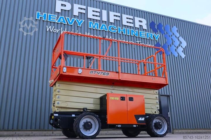 Schaarlift JLG RT4769 Unused, Diesel, 16.3m Working Height, 363kg