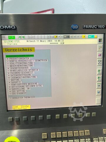 CNC draai- en freescentrum FANUC 160i DMG Gildemeister Sprint 42 - linear inkl. Stangenlader