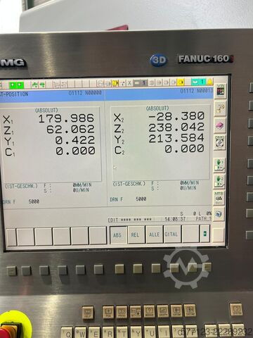 CNC draai- en freescentrum FANUC 160i DMG Gildemeister Sprint 42 - linear inkl. Stangenlader