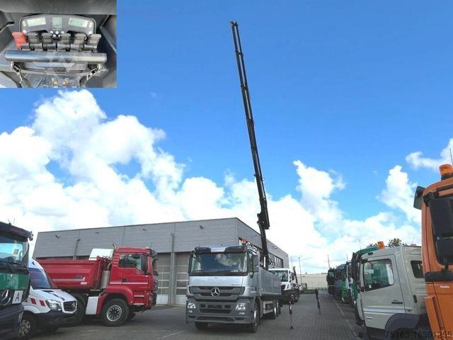 Jeřáb na nákladním automobilu MERCEDES-BENZ Actros 2546 L 6x2 Pritsche Heckkran Hiab 288 6x
