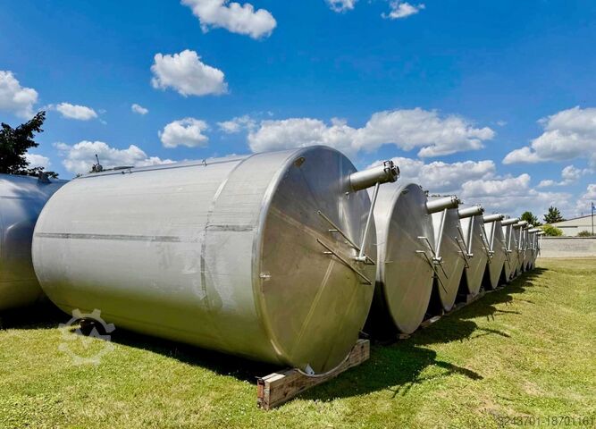 36 316L rozsdamentes acél tál - 30m3 Alfa Laval