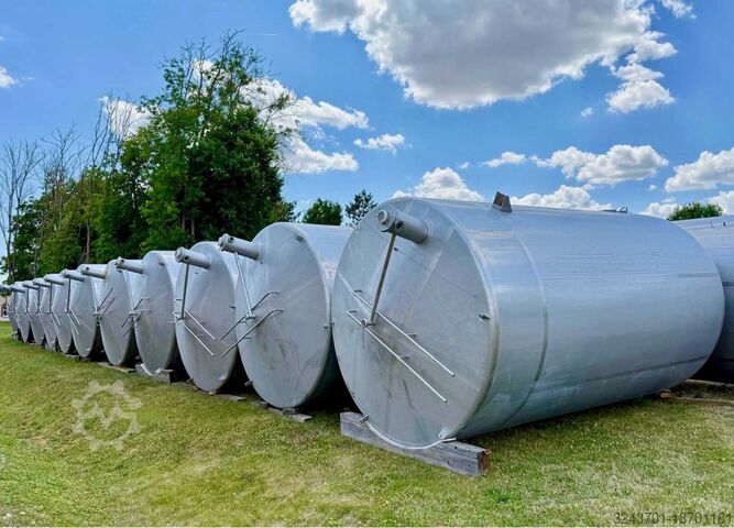 36 316L rozsdamentes acél tál - 30m3 Alfa Laval