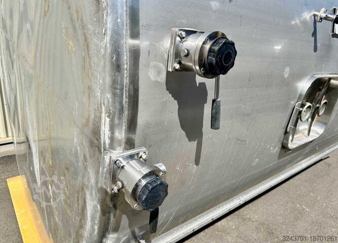 Depósito inox - Temperatura - 22 000 L ETA