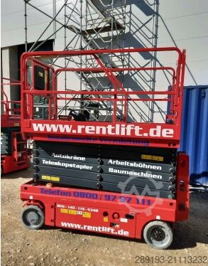 Nůžková plošina MAGNI ES 1412 E Elektro 13,80 m