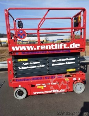 Nůžková plošina MAGNI ES 1412 E Elektro 13,80 m