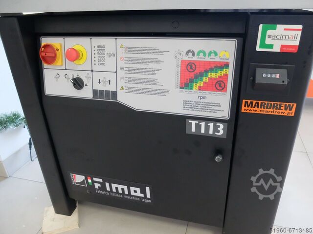 φρέζα με άτρακτο Paoloni Fimal T113