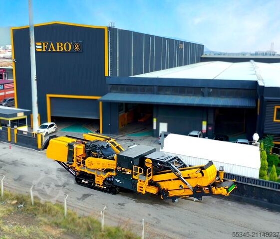 Breekapparatuur / impactbreker FABO Mobile Tracked Impact Crusher 450-500 tph FTI-130S