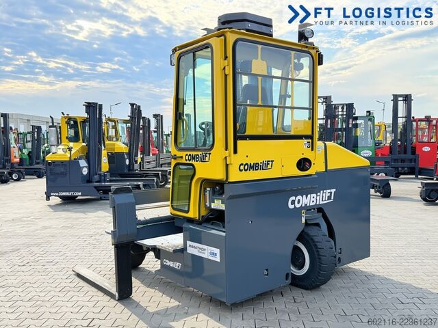 Wózek widłowy czterokierunkowy Combilift C4000ET TRIPLEX 6350 WIDE FORK POSITIONE