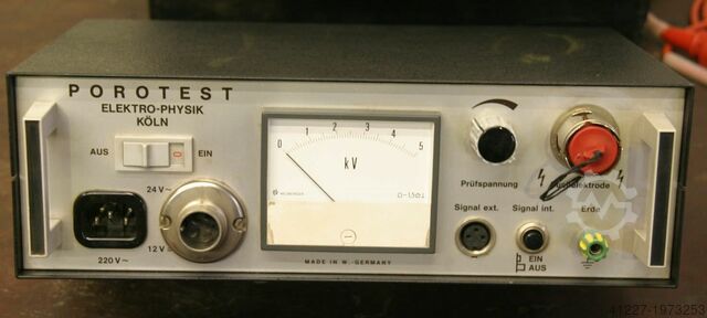Pore finder Elektro-Physik Köln Porotest P5