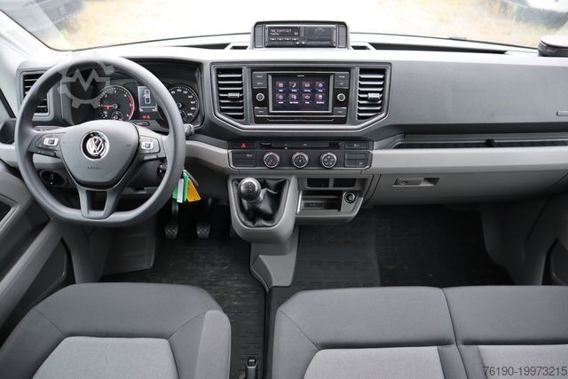 Kiepwagen bestelauto VOLKSWAGEN Crafter 55 Doka Kipper + Kran (Fa. Schoon) *AHK