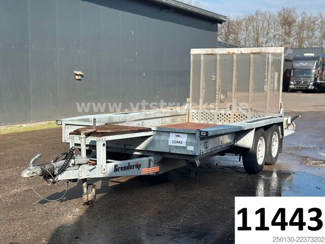 Dieplader oplegger THULE D16/350 PKW-Anhänger, Maschinentransporter