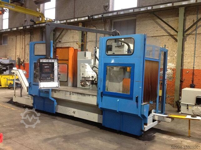 Bedfreesmachines met bewegende tafel & CNC Zayer X: 2700 - Y: 1200 - Z: 1000 mm CNC