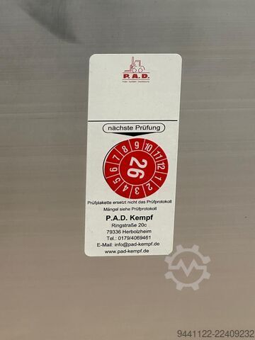 Δοκός ανύψωσης για λειτουργία με γερανό, χωρητικότητα 3000 kg Tiger Hebezeuge ATV-Q-3-3x3