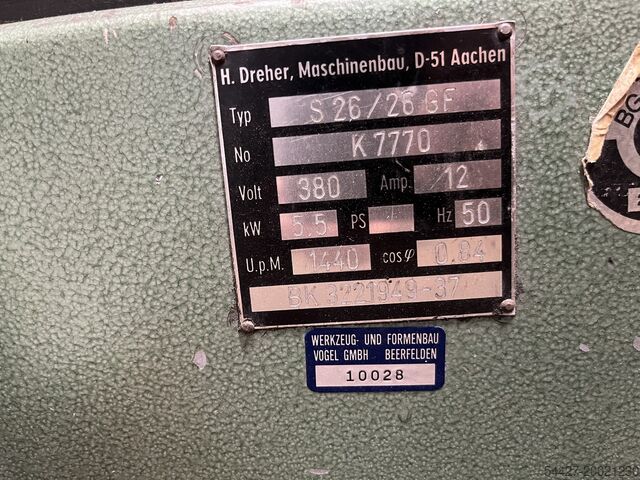 Granulatenmolen Dreher S26/26GF