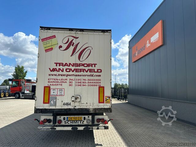 Suitcase Schmitz Cargobull SKO 24 SKO24 / SAF DISC / 2x LIFTAXLE / GALVANI...