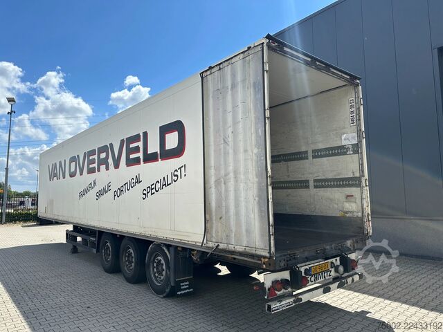 Suitcase Schmitz Cargobull SKO 24 SKO24 / SAF DISC / 2x LIFTAXLE / GALVANI...