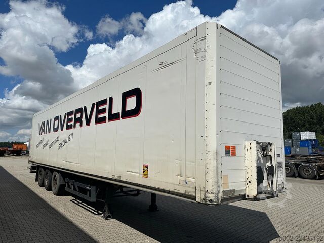 Suitcase Schmitz Cargobull SKO 24 SKO24 / SAF DISC / 2x LIFTAXLE / GALVANI...