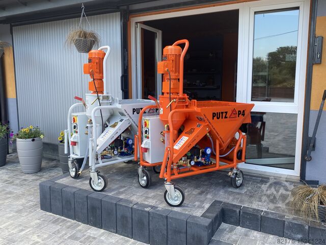 Machine à enduire PUTZ P4 Maszyna tynkarska Putzmaschine