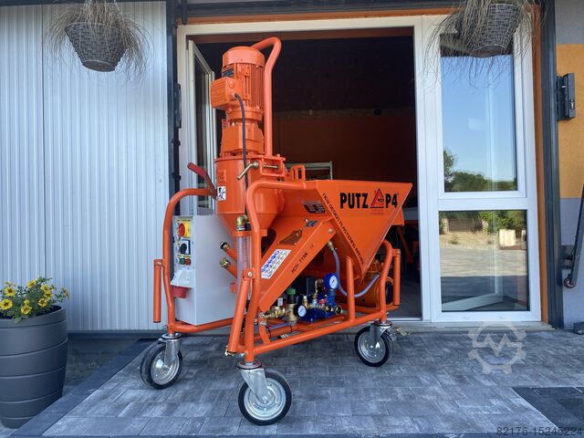 Machine à enduire PUTZ P4 Maszyna tynkarska Putzmaschine