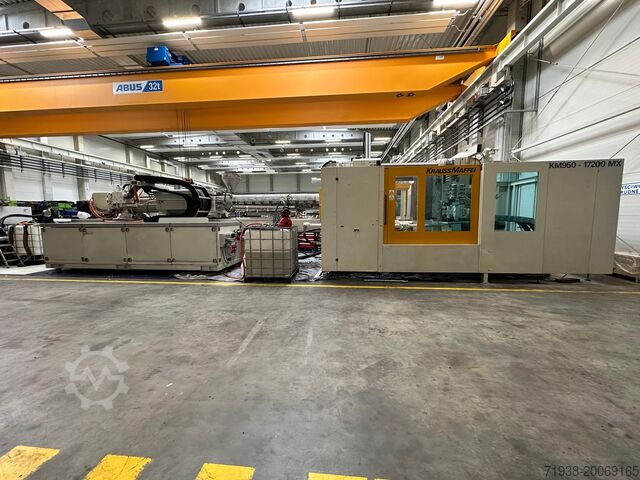 Spritzgießmaschine KraussMaffei KM 950-17200 MX
