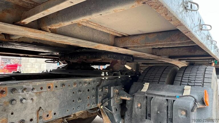 Platte bak FLIEGL SDS350 (ROR AXLES / DRUM BRAKES / FREINS TAMBOURS)