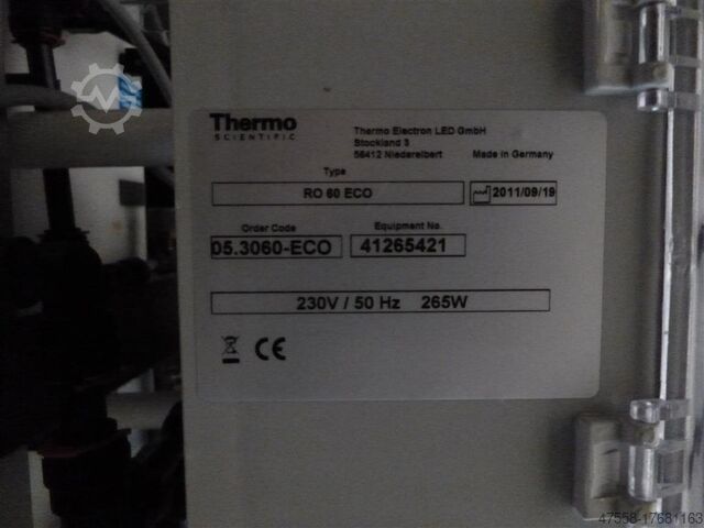 Filtersysteem - Osmosesysteem Thermo Fisher Scientific RO 60 ECO