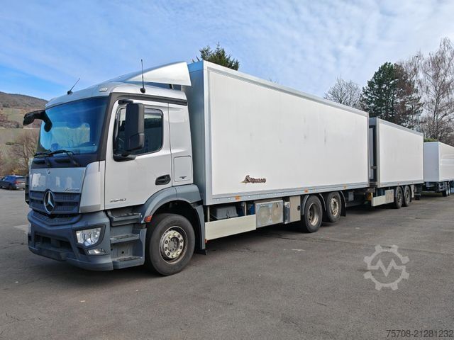 Refrigerated truck MERCEDES-BENZ 2540 Antos kpl. Zug Frigoblock