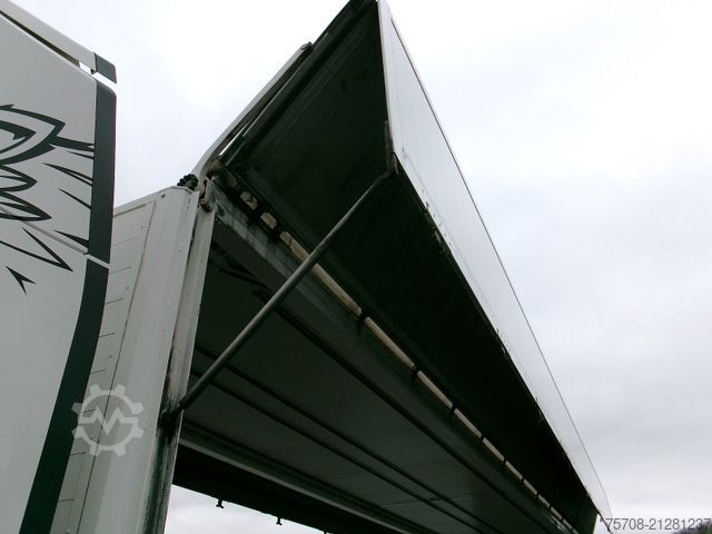 Beverage semitrailer  13,6 m Wingliner Aufbau*Lenkachse*LBW*ohne Runge