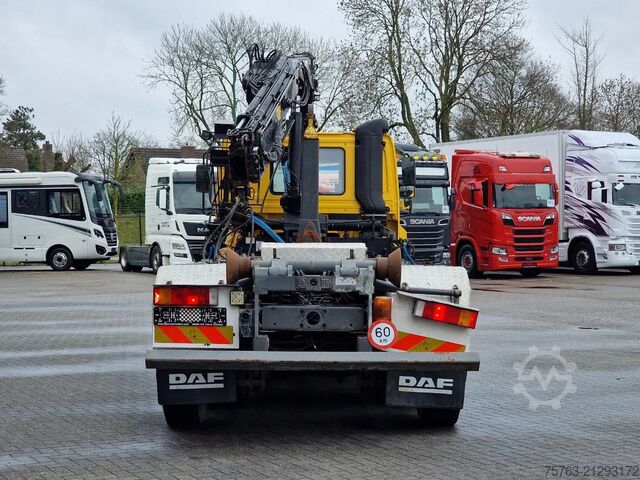 Cable system DAF CF 250 6x2*4 - Hooklift - HIAB 102 Crane - Manu...