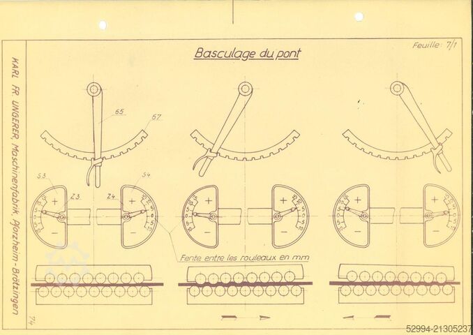 Coiler straightening machines Ungerer RM 1550 x 5 mm