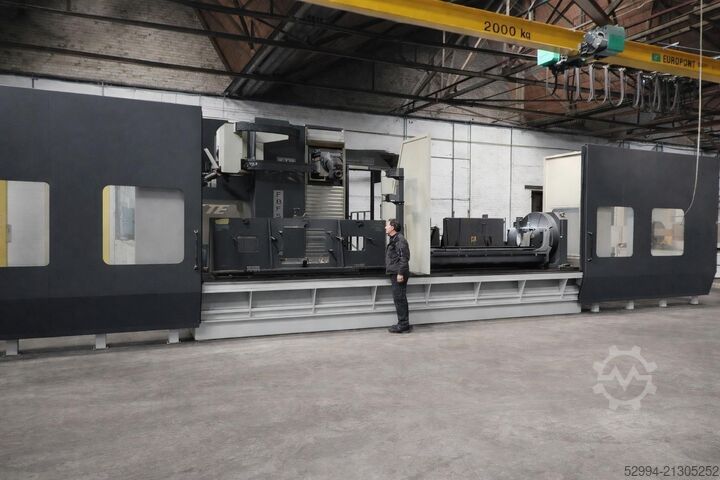 Bedfreesmachine met bewegende kolom & CNC MTE FBF-S 6000 X: 6000 - Y: 1200 - Z: 1500 mm