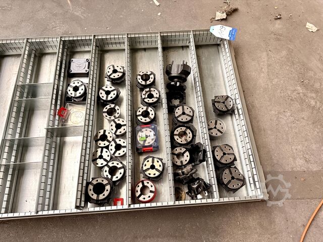 Tétel: befogóhüvelyek befogórendszerrel együtt HAINBUCH Collets