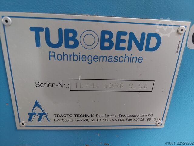 Rörbockningsmaskin med dorn Tracto-Technik TUBOBEND 48