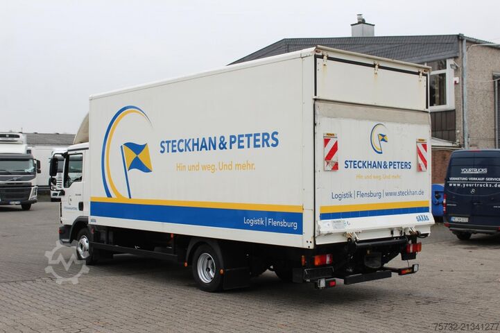 Furgão fechado MAN TGL 8.180 E6 Koffer 6,1m 3 Sitze   Schalter