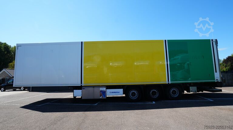Gekoeld/bevroren transport Krone 3 Axle frigo trailer Carrier Vector 1850