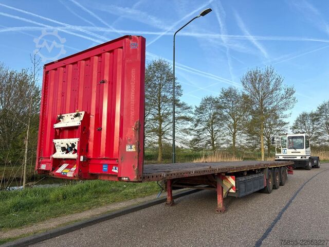 Boîte plate Krone SD Platform / Twistlocks / BPW Axles / Discbrakes
