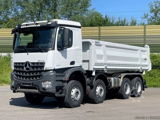 Ανατρεπόμενο φορτηγό Mercedes-Benz Arocs 4145 Mercedes-Benz 4145 8X4 Euromix EMT 3...