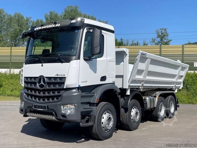 Ανατρεπόμενο φορτηγό Mercedes-Benz Arocs 4145 Mercedes-Benz 4145 8X4 Euromix EMT 3...