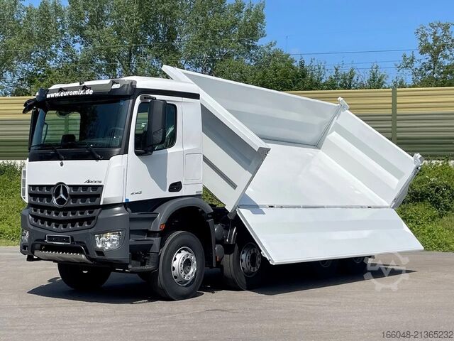 Ανατρεπόμενο φορτηγό Mercedes-Benz Arocs 4145 Mercedes-Benz 4145 8X4 Euromix EMT 3...