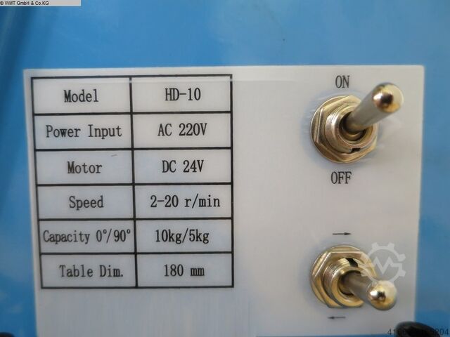 Table tournante de soudage WMT HD 10