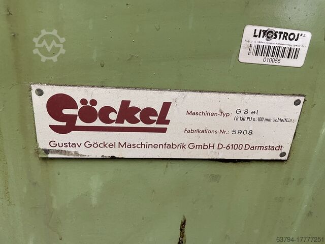Rettificatrice per superfici Gockel Gockel G8 el (6130PL) x 5100mm Vertical