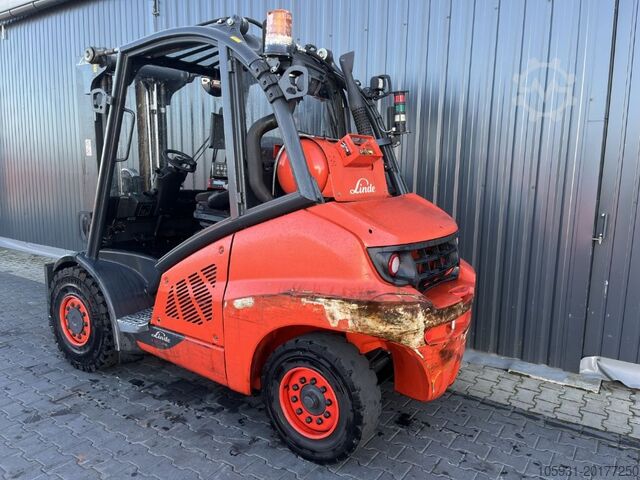 LPG vysokozdvižné vozíky Linde H50T-02/600